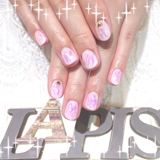 根岸愛 Newネイルフィルムネイル渋谷のlapisにて Lapis Lapisnail ネイル Moe Zine