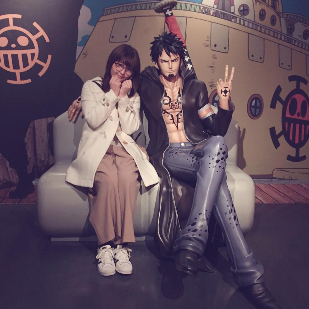 野中藍 With Lawローさん まだお元気でした ロー ワンピース Onepiece 東京ワンピースタワー Moe Zine