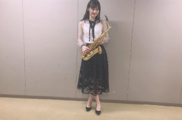 *.﻿
アルトサックスと私。﻿
私の大好きな相棒です﻿
﻿
また皆さんに演奏を聞いてもらえる﻿
機会があって本当に嬉しかった~~~﻿
・﻿
#AKB紅白 #アル...