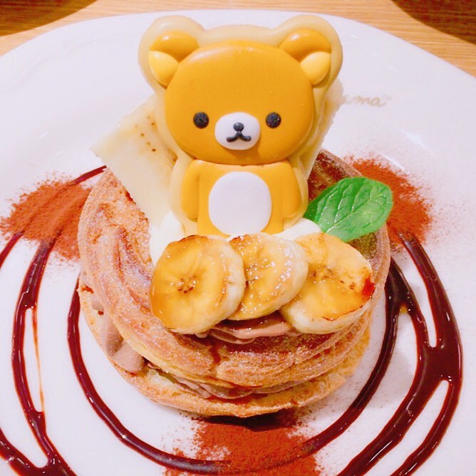 稲垣香織 リラックマのパンケーキ 3年前くらいに大阪の天王寺で食べたよ リラックマ パンケーキ Moe Zine