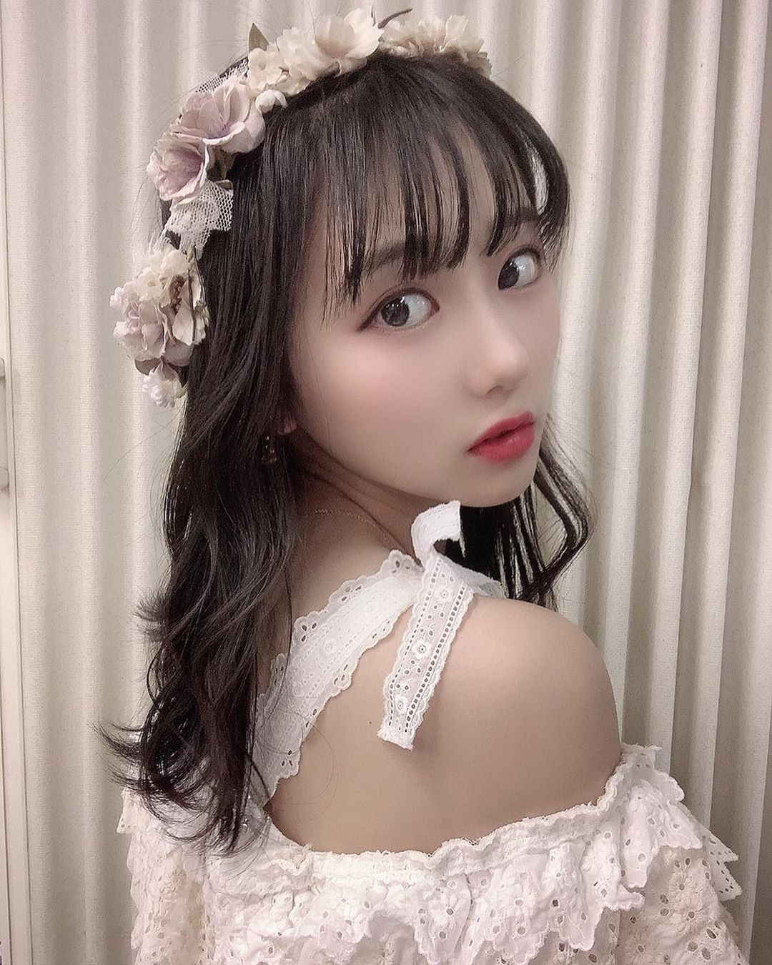 田中美久 花冠だいすき シースルー前髪 アイドル衣装 HKT48 少しだけコメント返すよ&hellip; Moe Zine