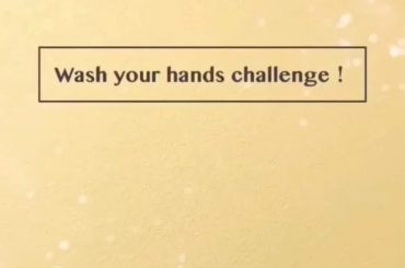 #washyourhandschallenge 
Next→ @utahatsu78 ...