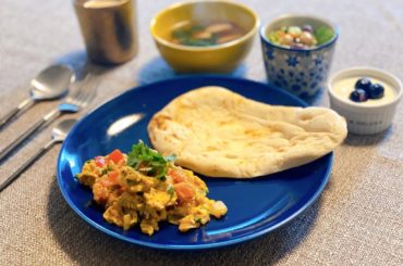 今日の朝ごはん

インドの朝食
Egg bhurji（エッグブルジー）です。
クセになるスパイスで定番朝ごはんにしたいくらい好き！

#早織飯
#mybreak...