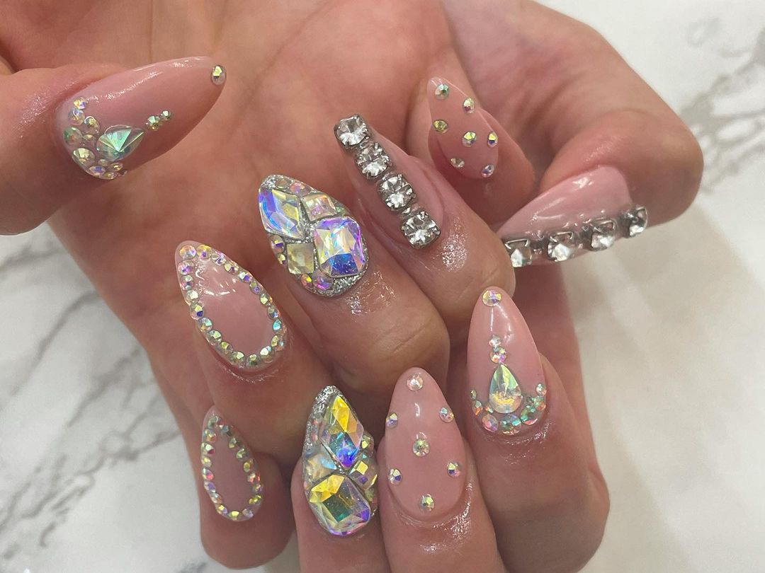 木村有希 New Nail 今回は短め Nailsgogo いつもありがと Newnails ネイルデザイン ギャルネイル Nailsgogo Moe Zine