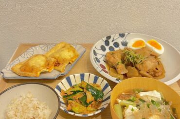 久しぶりにご飯作りました

・手羽大根の煮物
・鱈の湯豆腐
・きゅうりとツナのキムチ和え
・きつね納豆

美味しかった
料理はいい気分転換になる〜。

#和食 ...