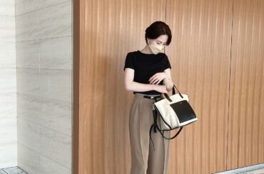 やっと暖かくなって嬉しい...
・
tops @hm 
pants @haunt_daikanyama 
sandals @therow 
bag @jilsa...