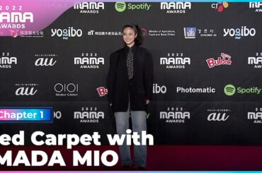 [2022 MAMA] Red Carpet with IMADA MIO | Mnet 221129 방송