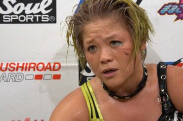 【スターダム】朱里が高橋奈七永との死闘を制す！『私は本当に引退試合のつもりでやった。高橋奈七永っていう刺激、劇薬、まだまだ余地あるんじゃない？』-8.21 ドルフィンズアリーナ大会-【STARDOM】