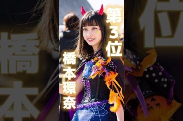 ハロウィンにコスプレして欲しい美人女優ランキングTOP3【浜辺美波】【小松菜奈】#shorts