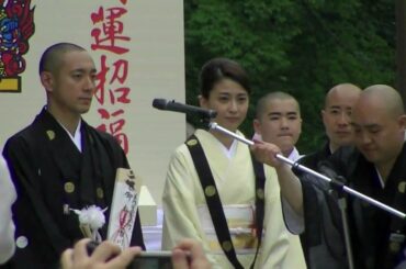 市川海老蔵丈＆麻央さん成田山ご結婚奉告2010年7月9日