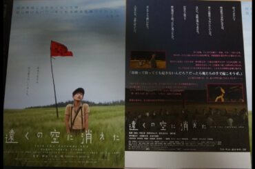 遠くの空に消えた (A) (2007) 映画チラシ 神木隆之介 大後寿々花