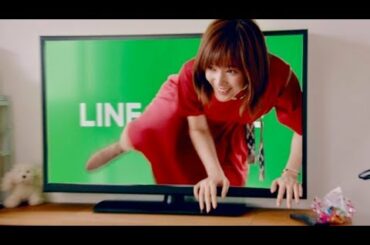 本田翼が貞子になって直撃インタビュー!?LINEモバイルCM+メイキング