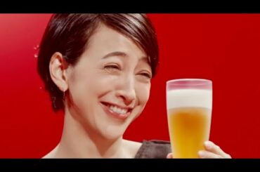 滝川クリステルは「本麒麟」初体験！江口洋介&杏は「乾杯！」／本麒麟CM