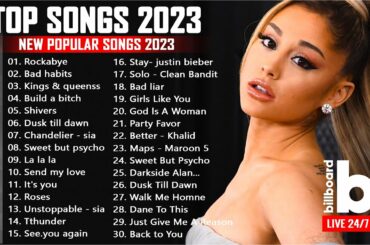 Pop Hits 2023| Maroon 5, Ed Sheeran, Rihanna, Billie Eilish, Ariana Grande, Bruno Mars, Charlie Puth