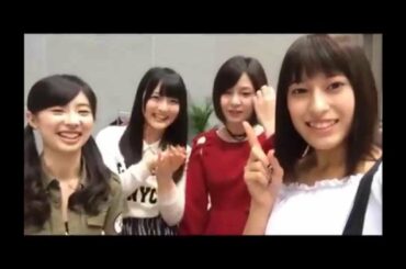 平田梨奈　武藤十夢　岩田華怜　大森美優　握手会休憩時間　20141013