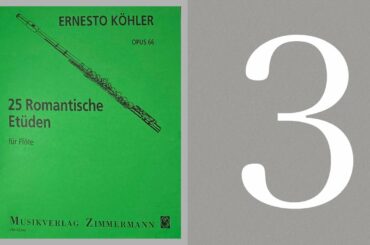 Kohler / 25 Romantic etudes No.3 ~Teasing~