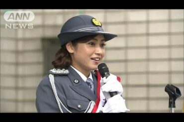 平愛梨さんが呼び掛け　トラック事故防止イベント(15/10/25)