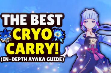 Why C0 Ayaka is the BEST Cryo DPS... Even for F2P! (Ayaka Build Guide)