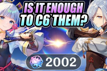 They Prepared OVER 2000+ SUMMONS For BOTH C6 Ayaka & Shenhe