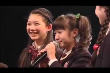 Moa Kikuchi 地 最愛 message to Suzuka Nakamoto 中元 すず香  Graduation 2012