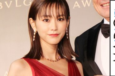 桐谷美玲、理想の女性像語る　「自分らしさ出せる人」　「BVLGARI AVRORA AWARDS 2017」