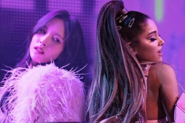 Ariana Grande & MINA from TWICE - 7 Rings (Live ver.)