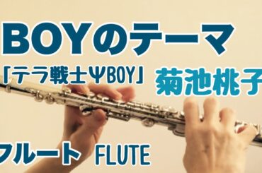 BOYのテーマ/菊池桃子【フルートで演奏してみた】映画「テラ戦士ΨBOY」主題歌   グリコ「プリッツ」CF  1985年