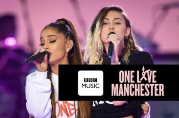 Miley Cyrus and Ariana Grande - Don't Dream It's Over (One Love Manchester)