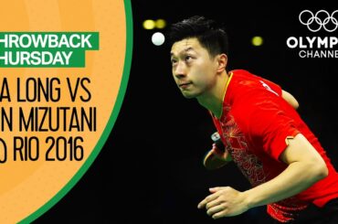 Ma Long vs Mizutani Jun - Men's Table Tennis Semi-Final at Rio 2016 | Throwback Thursday