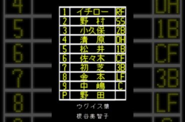 実況パワフルプロ野球95ウグイス嬢 #Shorts