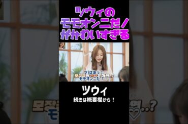 【TWICE】ツウィの「モモオンニだ！」が可愛すぎる！　#shorts