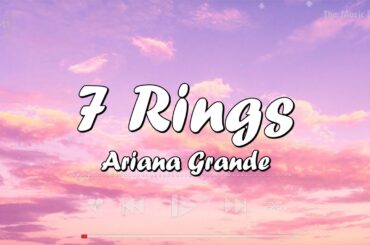 Ariana Grande - 7 Rings (lyrics) | David Guetta, Justin Bieber, Selena Gomez (Mix)