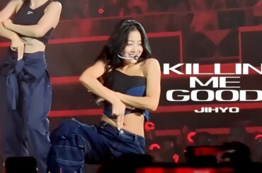 Jihyo first Solo Killin’ Me Good performance in Singapore #twice #jihyo