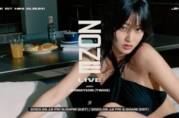 JIHYO The 1st Mini Album "ZONE" LIVE with JEONGYEON