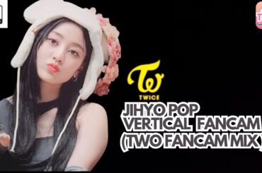 [Requested] Twice Jihyo's POP Vertical Fancam at TWICE 230319 at Mokdong Kobaco Hall Fansign !"