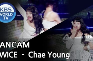 [FOCUSED] TWICE's Chaeyoung - Dance The Night Away [Music Bank / 2018.07.20]