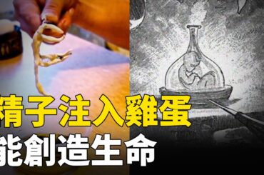 精子注入雞蛋能創造生命？ 2015年一俄羅斯部落客直播煉製，歐洲古老傳說【瓶中造人術】，突然斷更離奇消失，是詛咒還是意外？| 腦補大轟炸