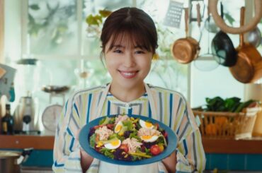 有村架純  はごろもフーズ シーチキン「シーチキンSmile この顔で覚えてね」篇 TVCM