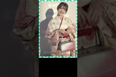 日向坂46】はるはる🌱が『余計な事まで··』で話していた振袖がこちらです👘  (四期生 山下葉留花) #はるはる日記#haruharublog ＃shorts