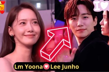 Super beautiful moment of couple Yoona and Junho! As if they belonged to each other 😍