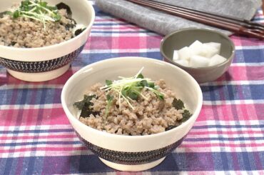 【3分クッキング公式】塩そぼろ丼／大根の甘酢漬け