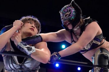 【スターダム】白いベルトを争う安納サオリとスターライト・キッドが前哨戦で激突！-1.27仙台大会-【STARDOM】