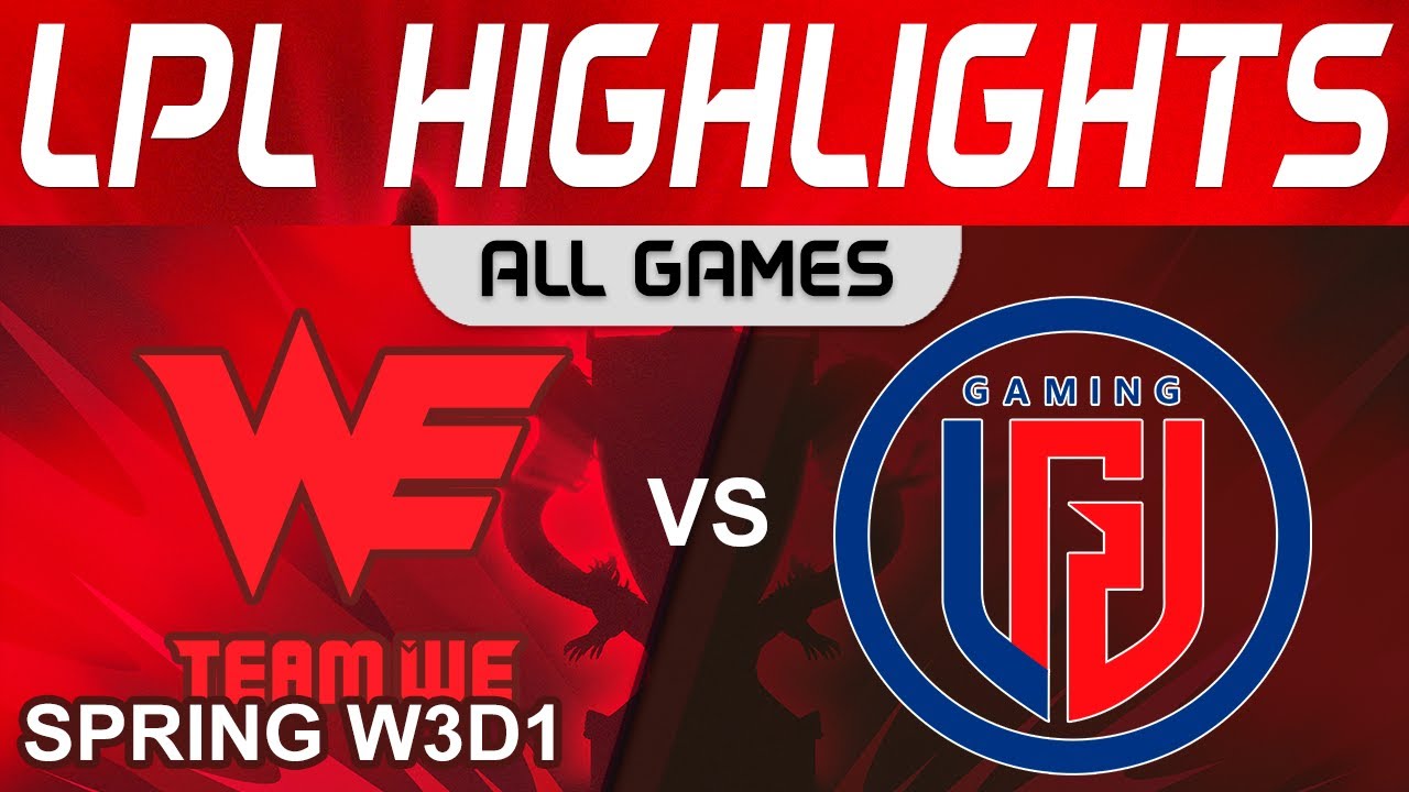 WE vs LGD Highlights ALL GAMES LPL Spring Split 2025 Team WE vs LGD