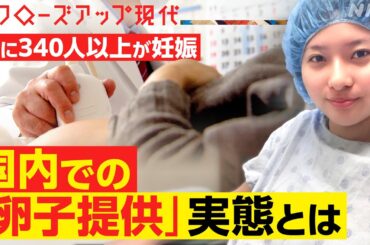 【340人以上が妊娠】広がる日本国内の”卵子提供”心身のリスクは？ドナーの負担は？法整備が進まない実態を取材【クロ現】| NHK