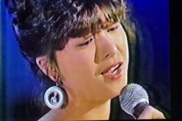 北駅のソリチュード🎵河合奈保子さん 1985.1🌺1984紅白出場『唇のプライバシー』の衣装で