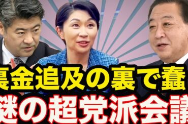 【財務省暗躍】裏金追及の裏側で…野田佳彦、木原誠二、小渕優子らが結集する超党派会議の正体〜消費税増税への極秘シナリオ