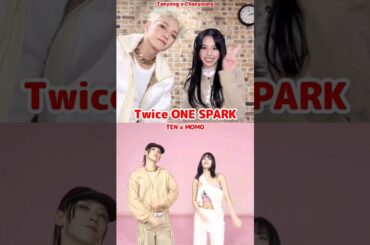 Twice ONE SPARK ダンス Momo x Chaeyoung x Taeyong x TEN / #shorts