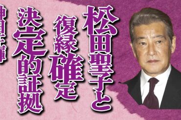 【衝撃】神田正輝と松田聖子の“復縁”が確定した真相に驚きを隠せない…浮上した極秘再婚の“決定的証拠”に言葉を失う…