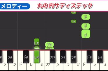 丸の内サディスティック - 椎名林檎/簡単ピアノ/ゆっくりバージョン