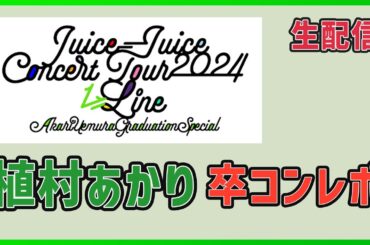 【生配信】Juice=Juice 植村あかりさんの卒コンを武道館で見てきたので語ります！